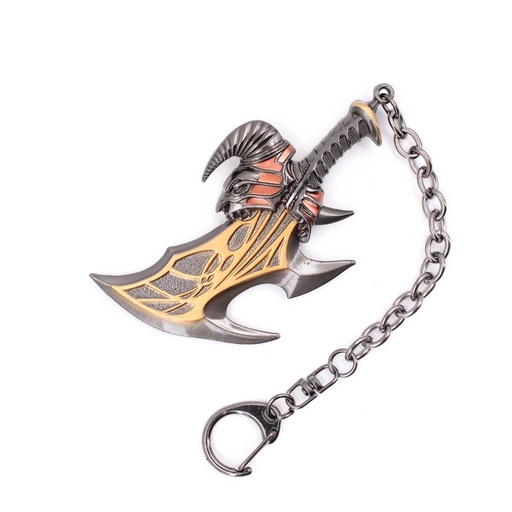 [BH-1252] LLAVERO BH ESPADA 1252 GOW 10CM GRIS-AMARILLO