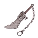 LLAVERO ESPADA 1254 GOW 13 CM GRIS