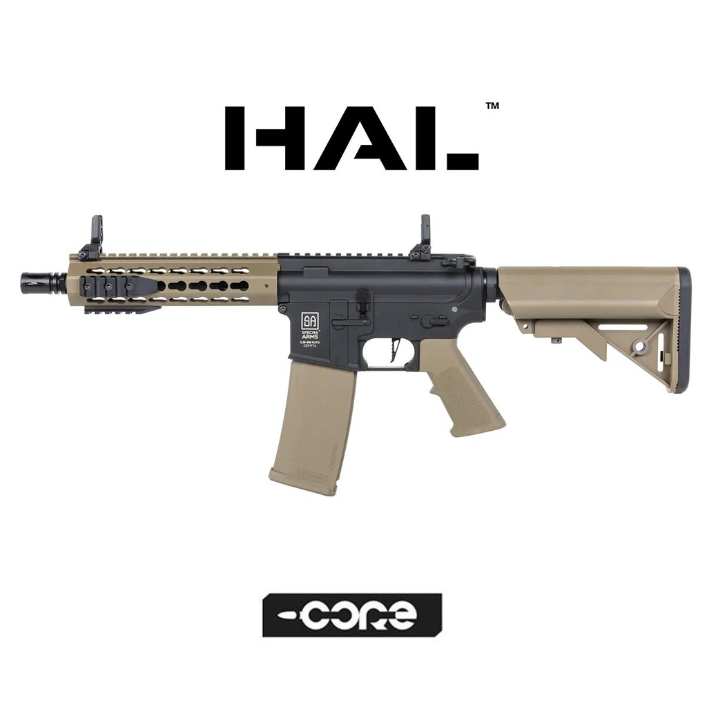 FUSIL SPECNA ARMS SA-C08 CORE G2 HAL ETU TAN-NEGRO