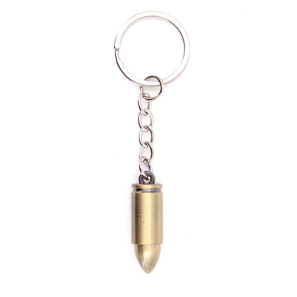 LLAVERO BH BALA 3,1CM DORADO