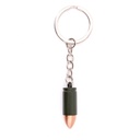 LLAVERO BH BALA 3,1CM VERDE-COBRE