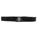 CINTURON IMMORTAL HEBILLA PUNISHER NEGRO