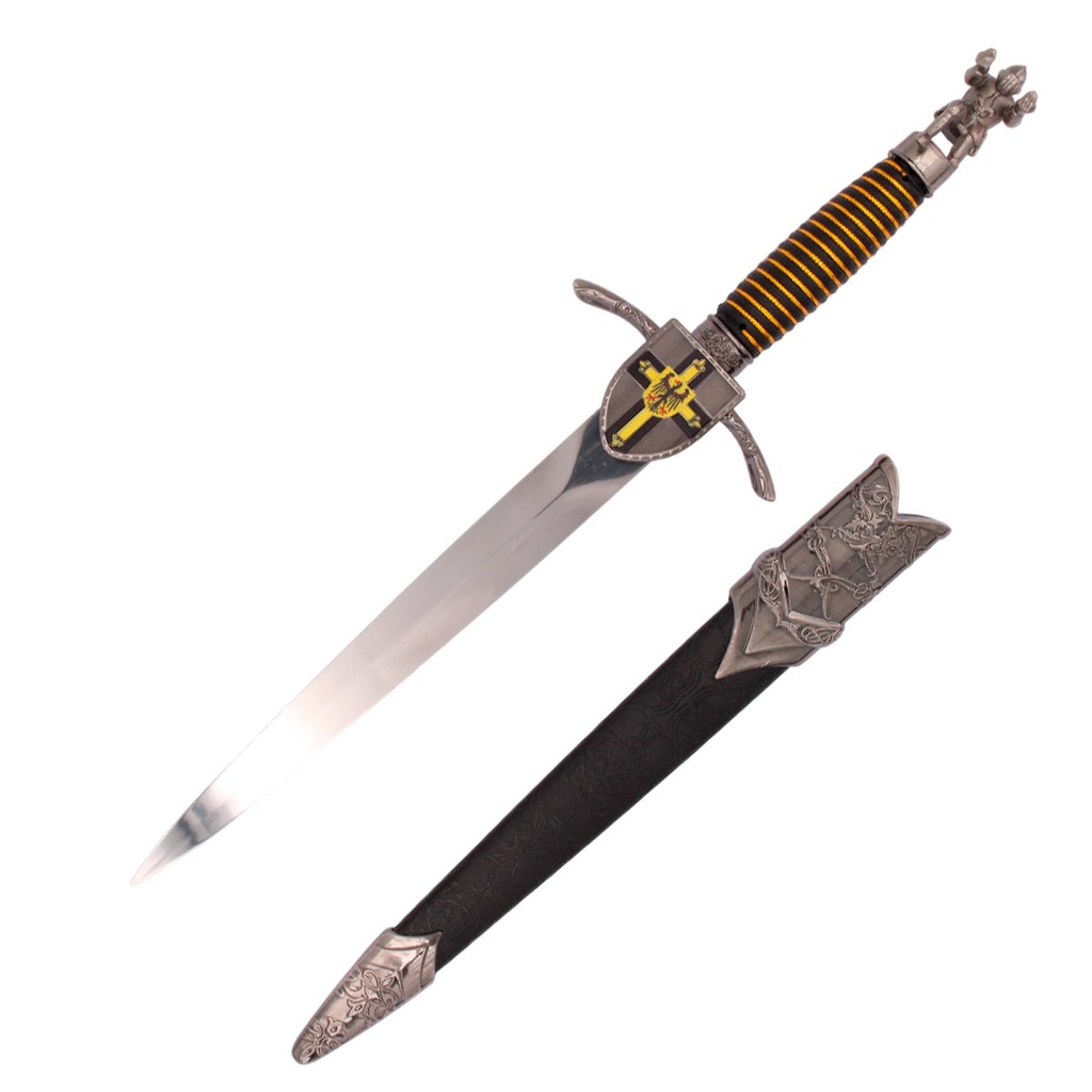 DAGA BH 7012 TEMPLAR 40CM ACERO NEGRA