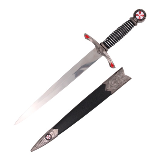 [BH-7015] DAGA BH 7015 TEMPLAR 40CM ACERO NEGRA