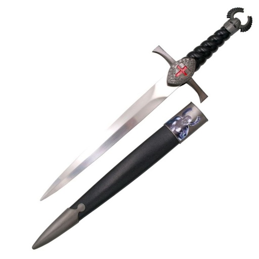 [BH-7016] DAGA BH 7016 TEMPLAR 40CM ACERO NEGRA