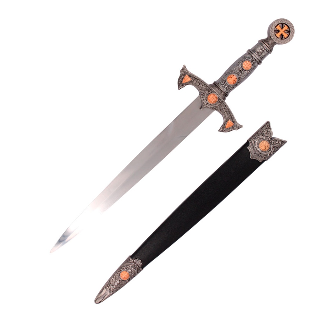 DAGA BH 7025 TEMPLAR 40CM ACERO NEGRA