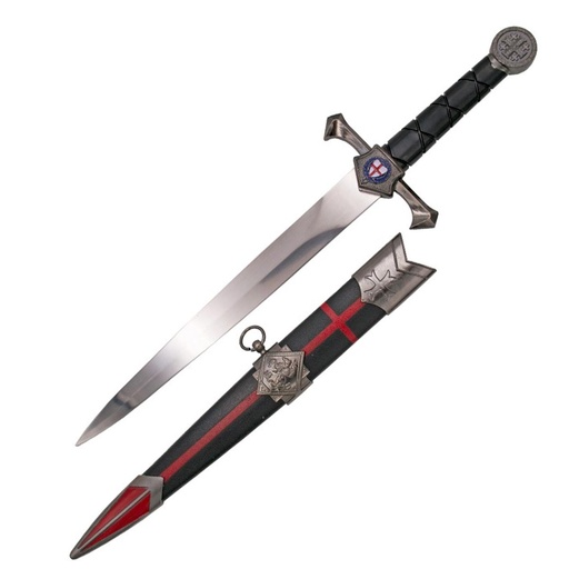 [BH-7028] DAGA BH 7028 TEMPLAR 40CM ACERO NEGRA
