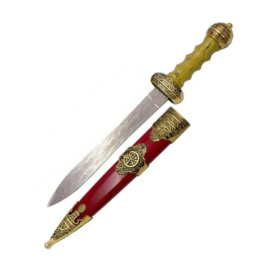 [BH-7032] DAGA BH 7032 ROMAN 29CM ACERO ROJA-DORADA