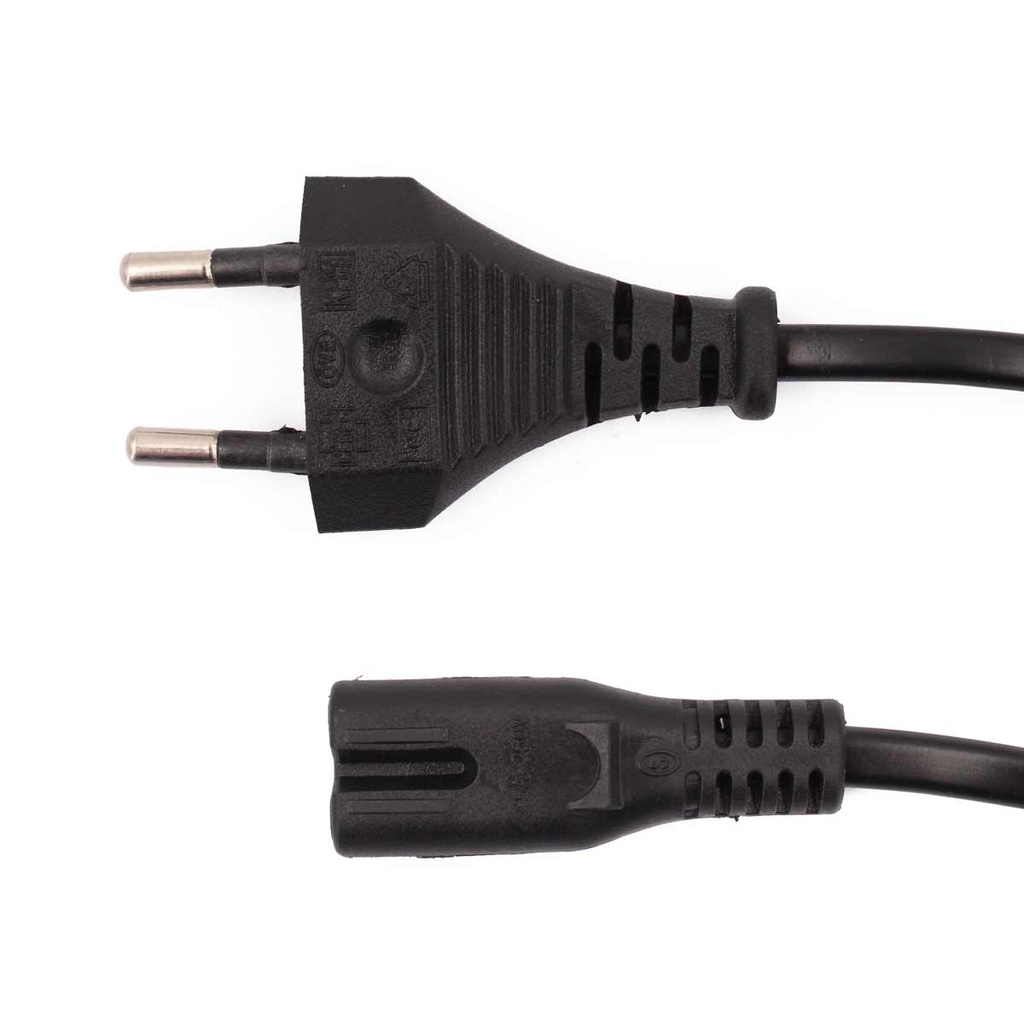 CABLE DE ALIMENTACION C7 2.5A NEGRO