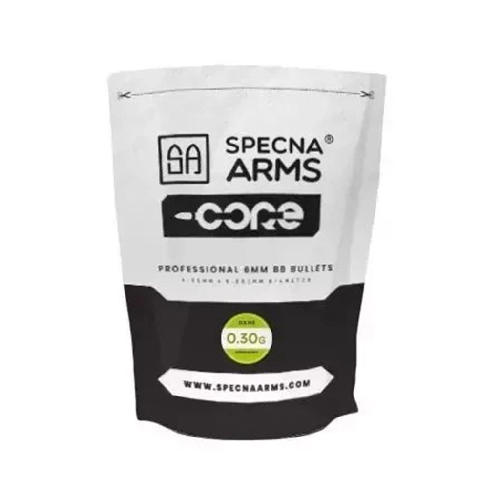BOLAS SPECNA ARMS CORE BIO 0.30G 0.5KG BLANCA