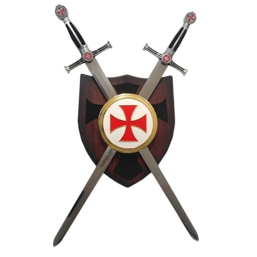 [BH-6049] ESCUDO Y ESPADA BH 6049 TEMPLARIO