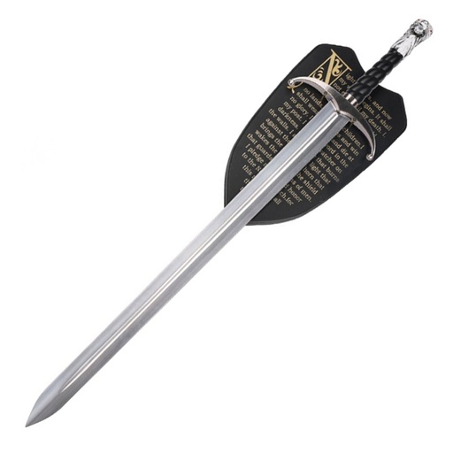 [BH-6025] ESPADA 6025 GOT 108CM ACERO PLATA