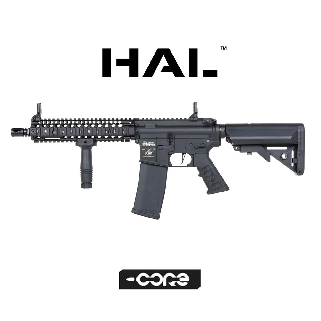 FUSIL SPECNA ARMS DANIEL DEFENSE SA-C19 CORE GEN.2 HAL ETU ASG NEGRO