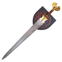 ESPADA 6033 GOT 103CM ACERO PLATA-DORADA