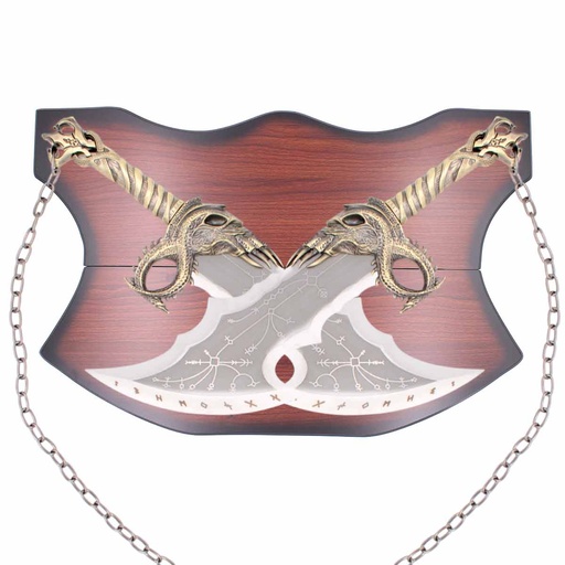 [BH-6043] ESPADA BH 6043 GOW 52CM ACERO PLATA