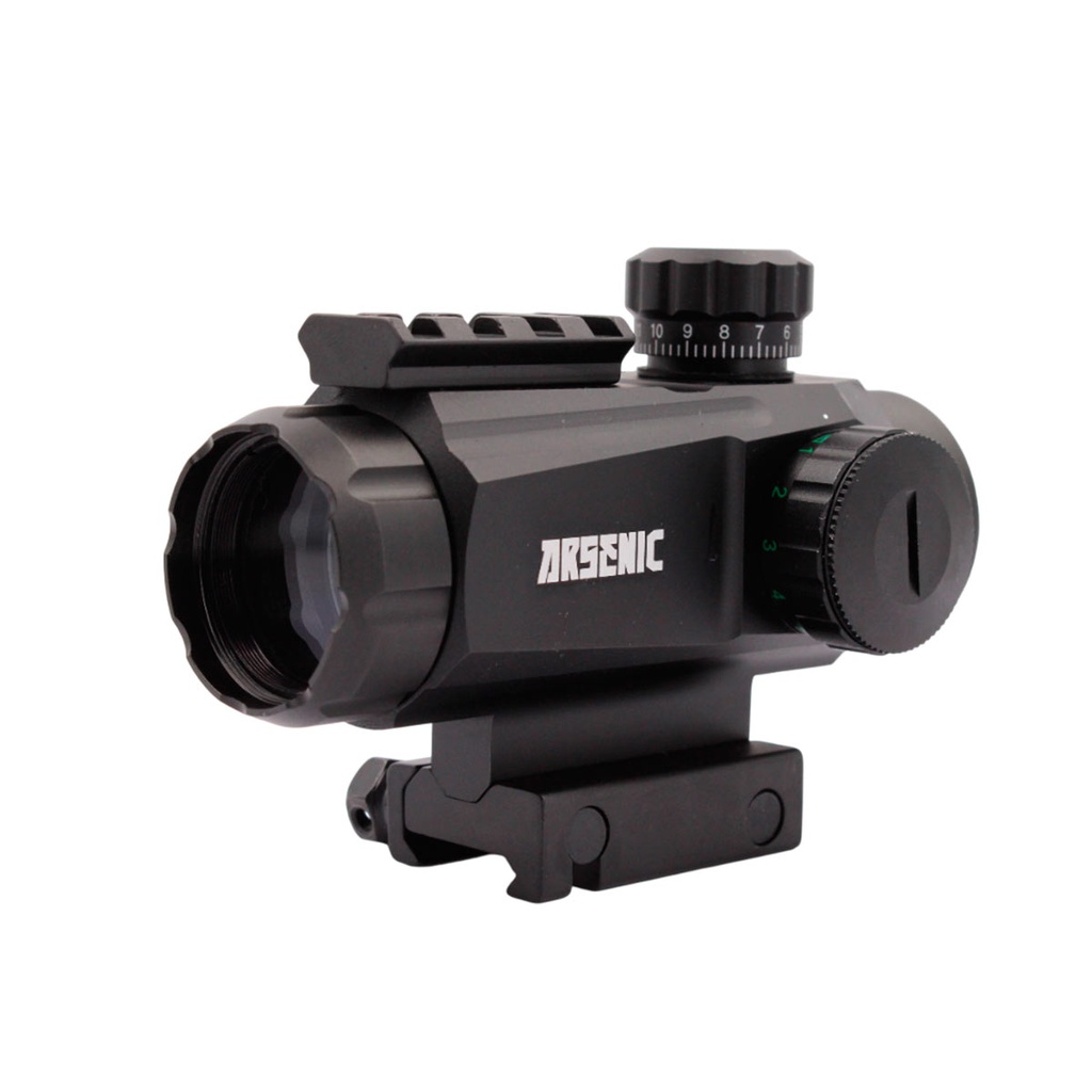 VISOR ARSENIC ARGON RED DOT AS35 NEGRO