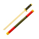 KATANA BH MADERA MINI 215 OPC 66CM ROJA