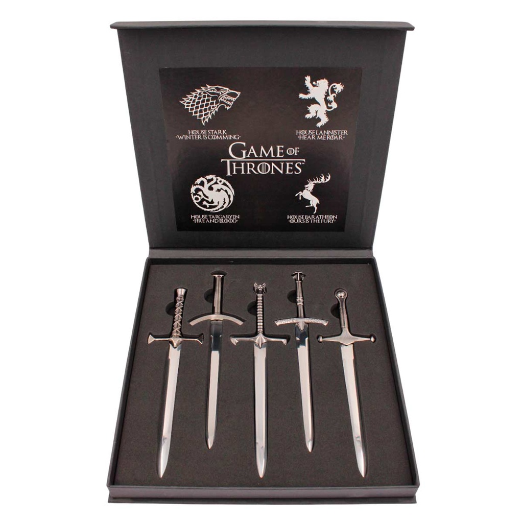 DAGA BH ABRECARTAS 5PCS 1257 GOT 21,5CM PLATA