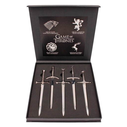 [BH-1257] DAGA BH ABRECARTAS 5PCS 1257 GOT 22CM PLATA