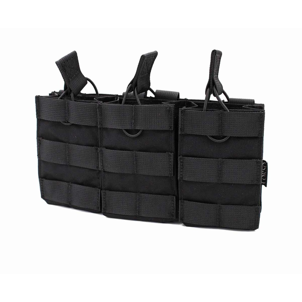 POUCH CORSO CARGADOR G36 TRIPLE DAGGER MOLLE NEGRO