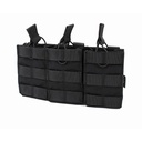 POUCH CORSO CARGADOR G36 TRIPLE DAGGER MOLLE NEGRO
