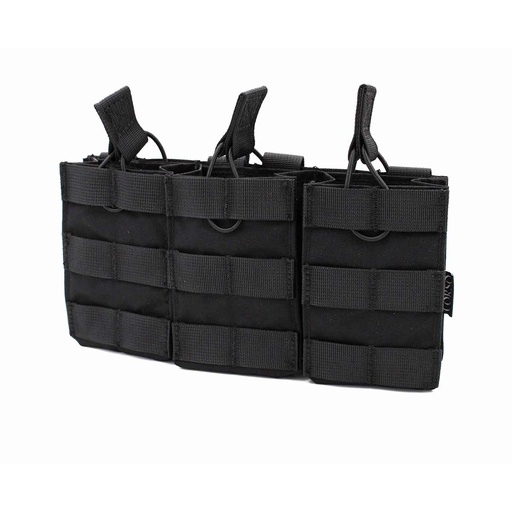 [CRS-042313-BK] POUCH CORSO CARGADOR G36 TRIPLE DAGGER MOLLE NEGRO