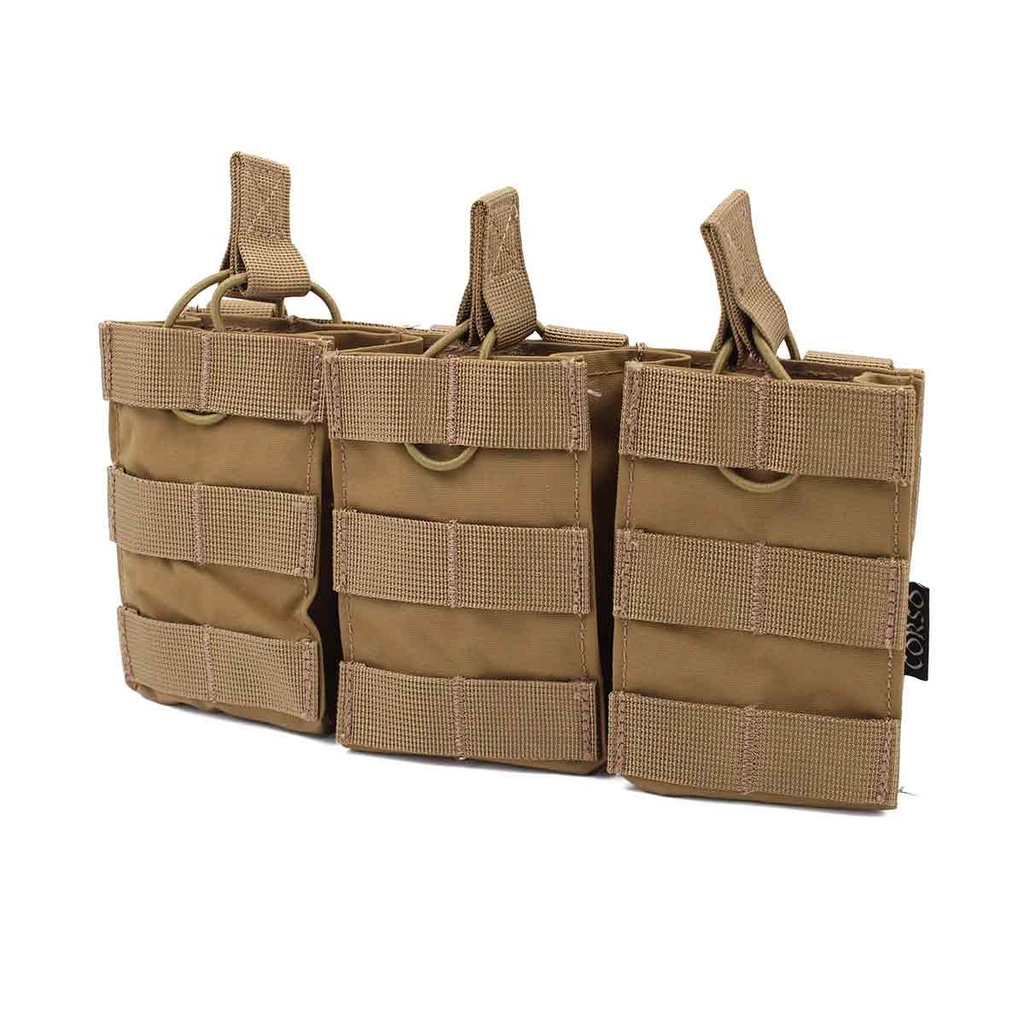 POUCH CORSO CARGADOR G36 TRIPLE DAGGER MOLLE COYOTE