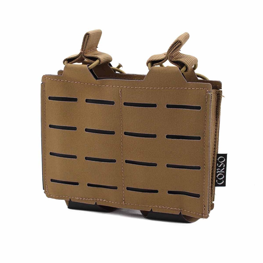 POUCH CORSO CARGADOR G36 DOBLE DAGGER LASER COYOTE