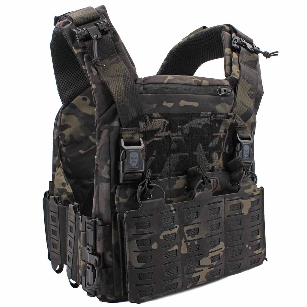CHALECO CORSO DRAKE MK5 MULTICAM BLACK