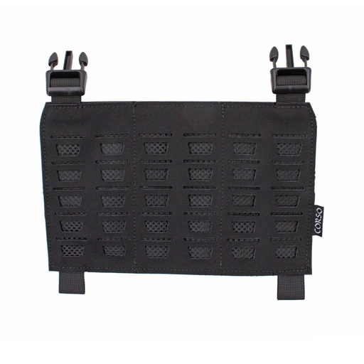 [CRS-042713-BK] FRONT PANEL CORSO DAGGER BUCKLE NEGRO