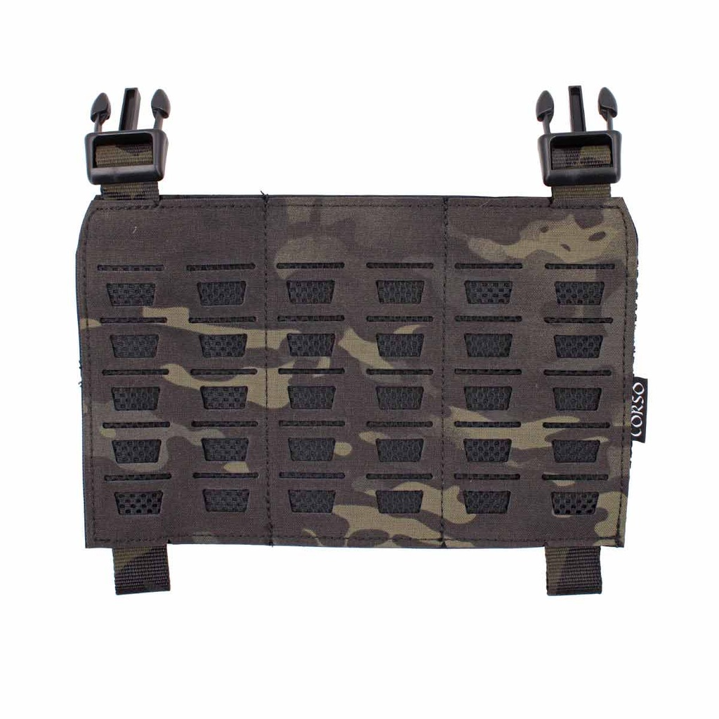 FRONT PANEL CORSO DAGGER BUCKLE MULTICAM BLACK