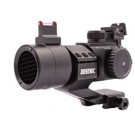 [ARS-31118-BK] VISOR ARSENIC ARGON RED DOT AS30D7 C/ALZAS NEGRO