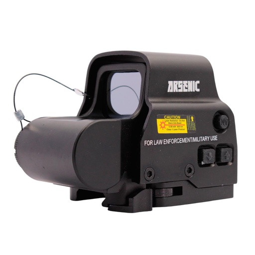 [ARS-31217-BK] VISOR ARSENIC ARGON AS558 NEGRO