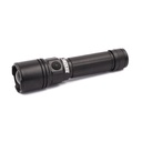 LINTERNA ARSENIC MOD 3 RECARGABLE C/FUNDA NEGRA