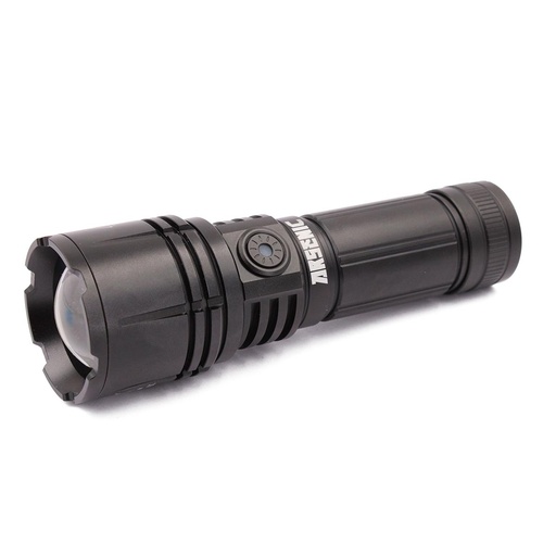 [ARS-25010-BK] LINTERNA ARSENIC MOD 1 RECARGABLE C/FUNDA NEGRA
