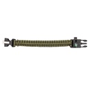 PULSERA PARACORD IMMORTAL CON PEDRNAL Y BRUJULA VERDE