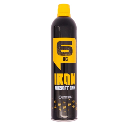 [ARS-15010] BOTELLA GAS ARSENIC IRON 6KG CON SILICONA