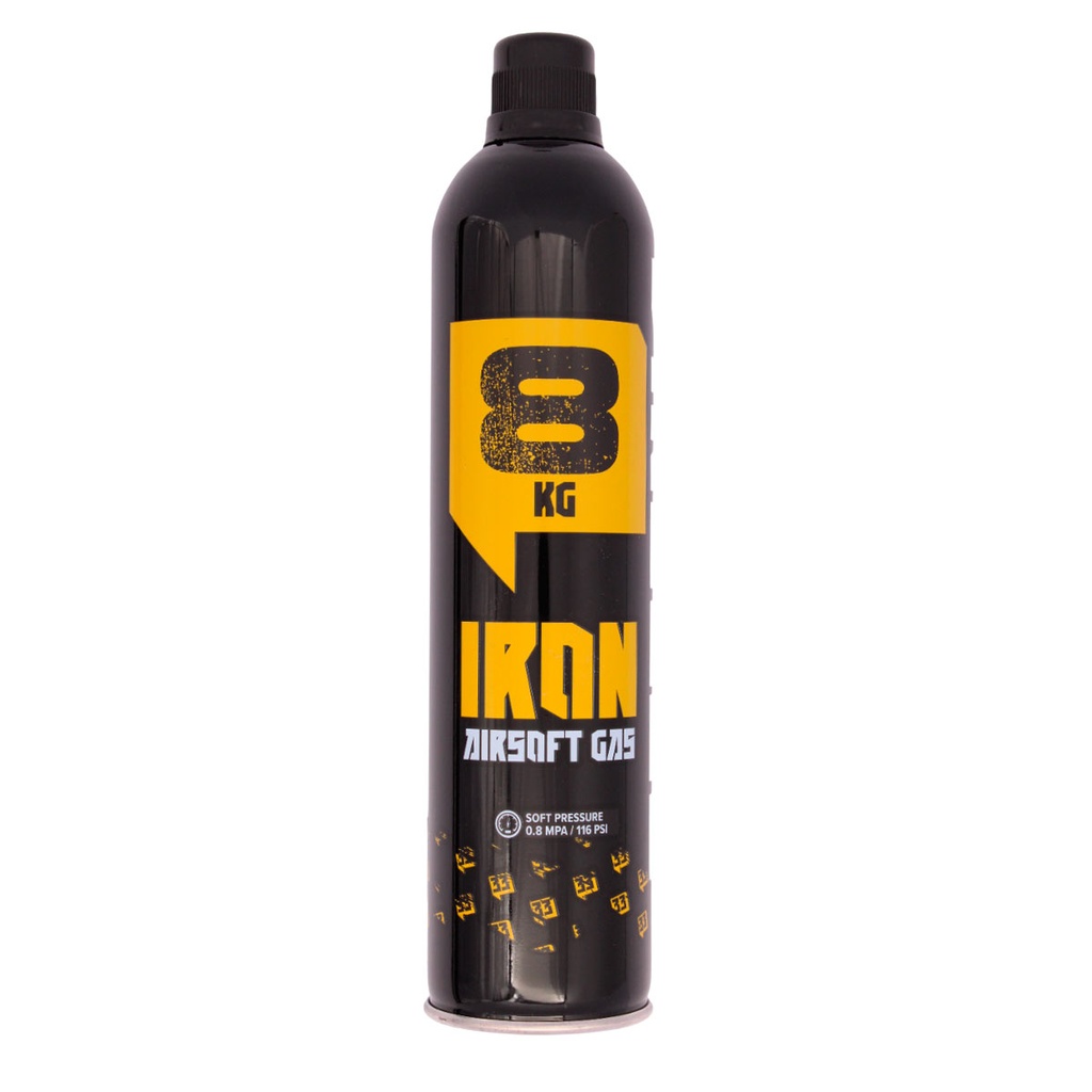 BOTELLA GAS ARSENIC IRON 8KG SIN SILICONA