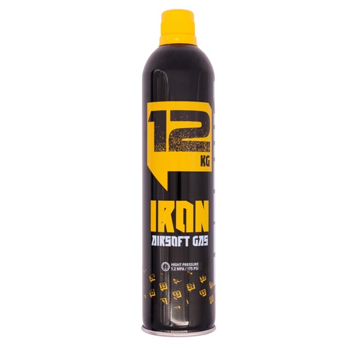[ARS-15015] BOTELLA GAS ARSENIC IRON 12KG CON SILICONA