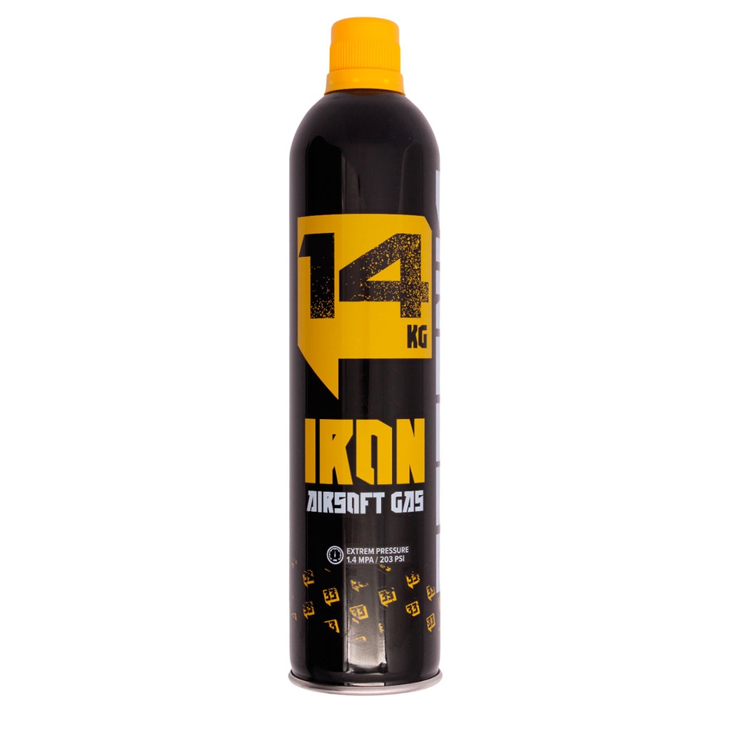 BOTELLA GAS ARSENIC IRON 14KG CON SILICONA