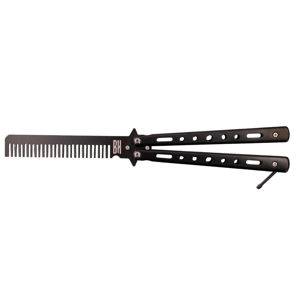 NAVAJA BH MARIPOSA ENTRENAMIENTO PEINE NEGRO