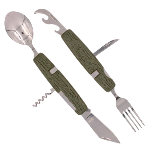 [IW-40869-BK] NAVAJA CUBIERTOS IMMORTAL MK2 C/FUNDA VERDE