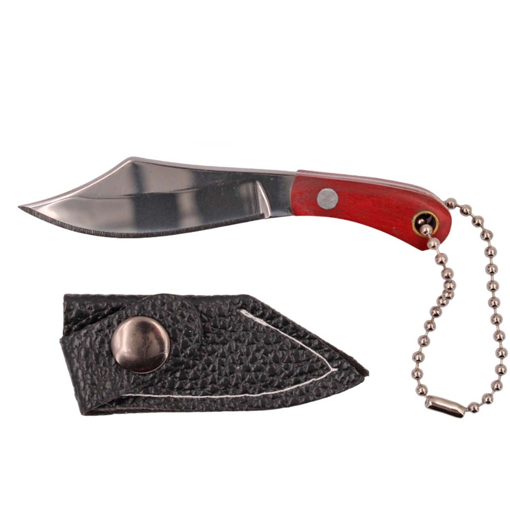 LLAVERO BH CUCHILLO 1704 7CM MADERA