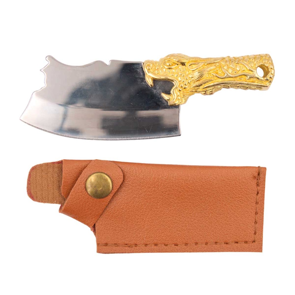 LLAVERO BH CUCHILLO 1736 9CM DORADO
