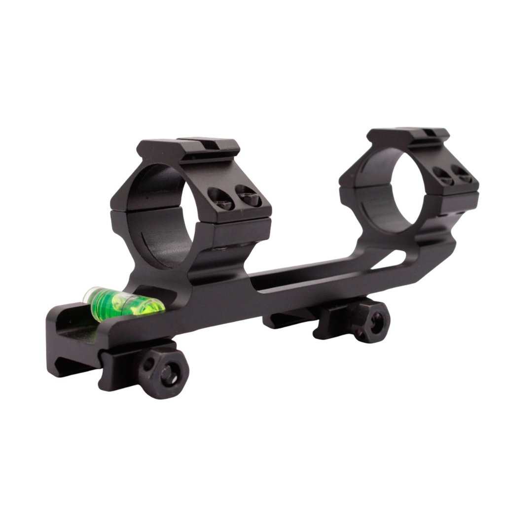 MONTURA ARSENIC 30MM COMPLETA C/NIVEL AS410 NEGRO