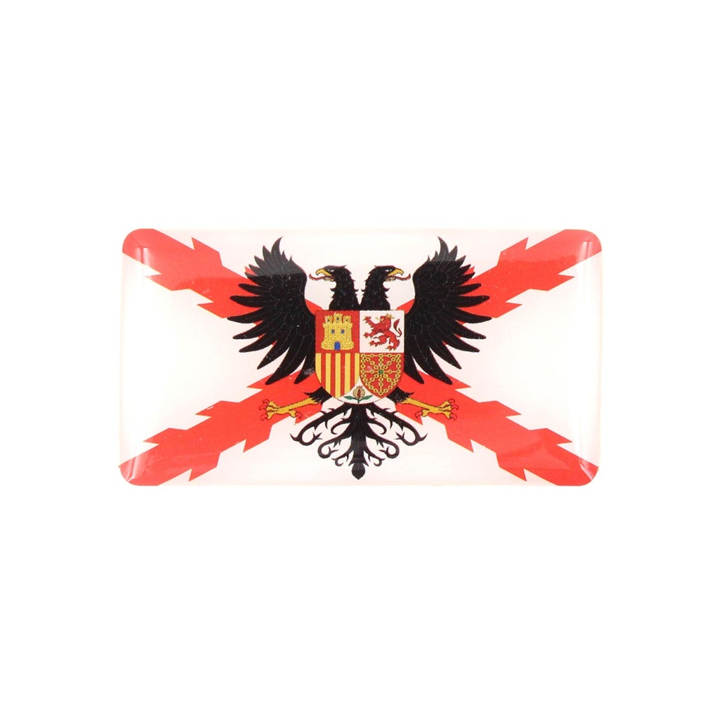 PEGATINA IMMORTAL 3D 1PCS BORGOÑA AGUILA