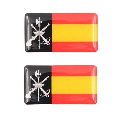 [IW-32134-BK] PEGATINA IMMORTAL 3D 2PCS LEGION