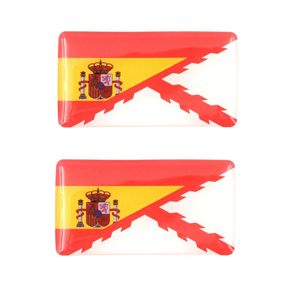 PEGATINA IMMORTAL 3D 2PCS BORGOÑA ESPAÑA