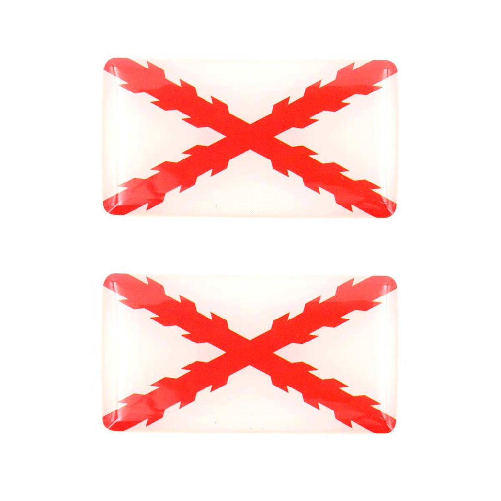 PEGATINA IMMORTAL 3D 2PCS BORGOÑA