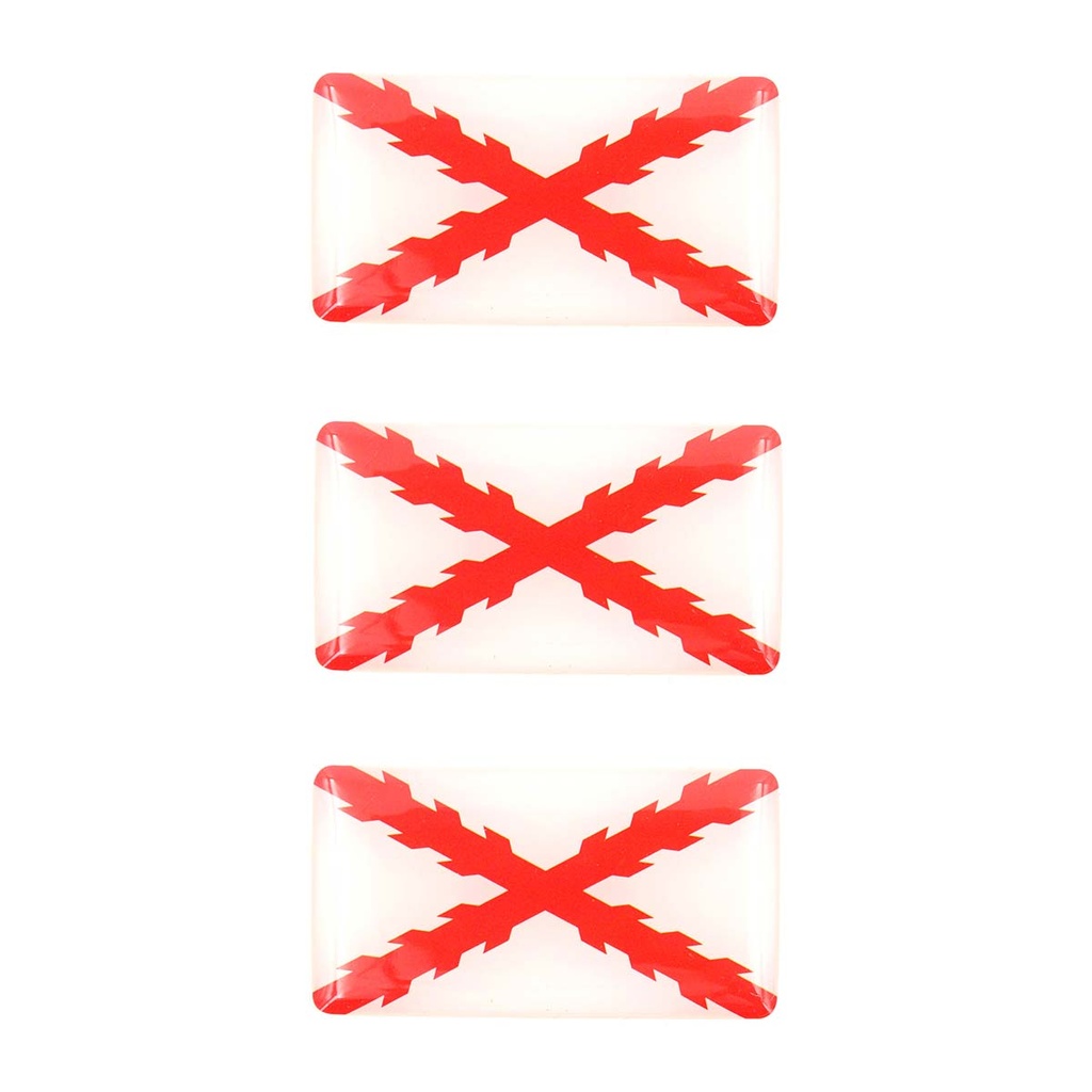 PEGATINA IMMORTAL 3D 3PCS BORGOÑA